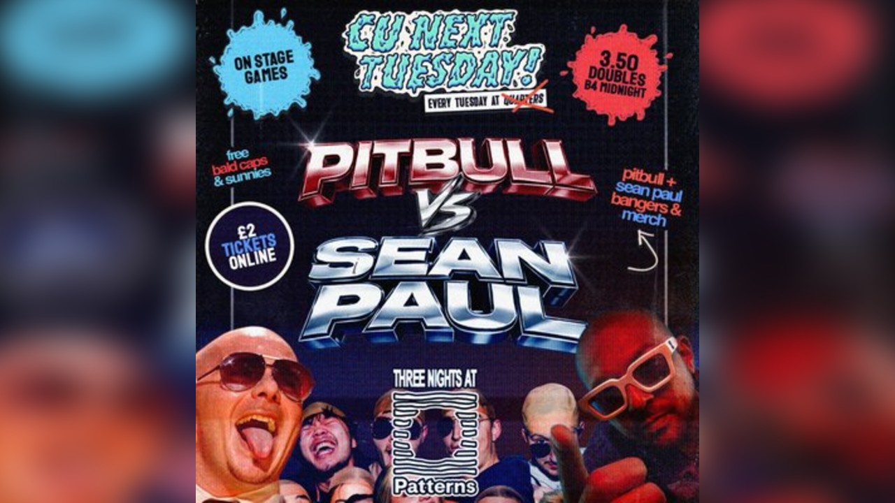 Cu Next Tuesday | PITBULL vs SEAN PAUL | 20/01/2026