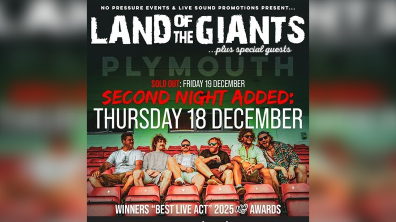 Land of the Giants + Echo Town @ The Junction, Plymouth