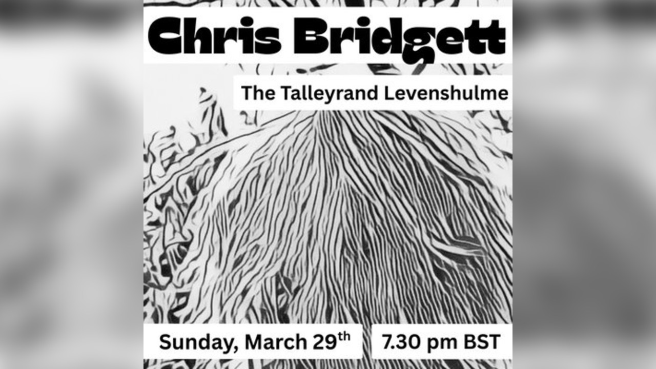 Chris Bridgett and Band LIVE at The Talleyrand, Levenshulme