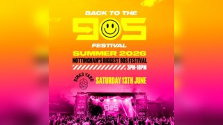 Back To The 90s Outdoor Fest - Saturday 13th June - Binks Yard