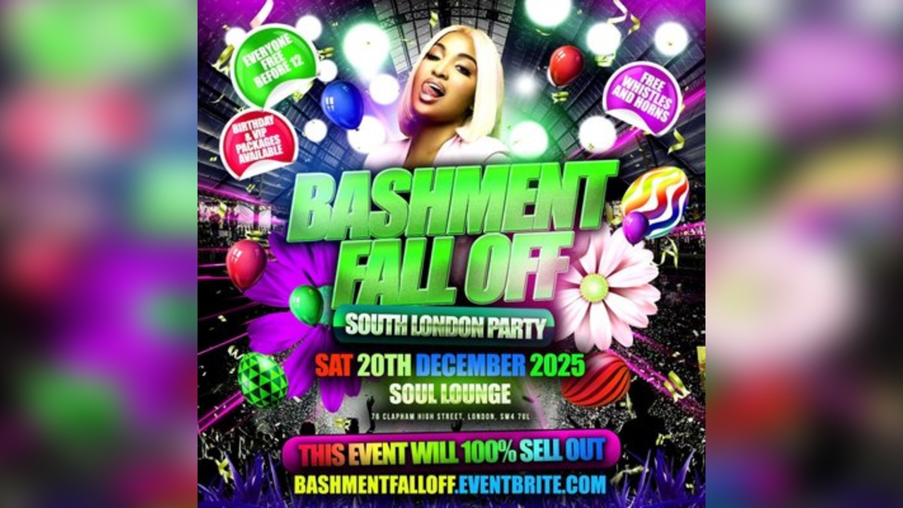 Bashment Fall Off - Everyone Free Before 12AM