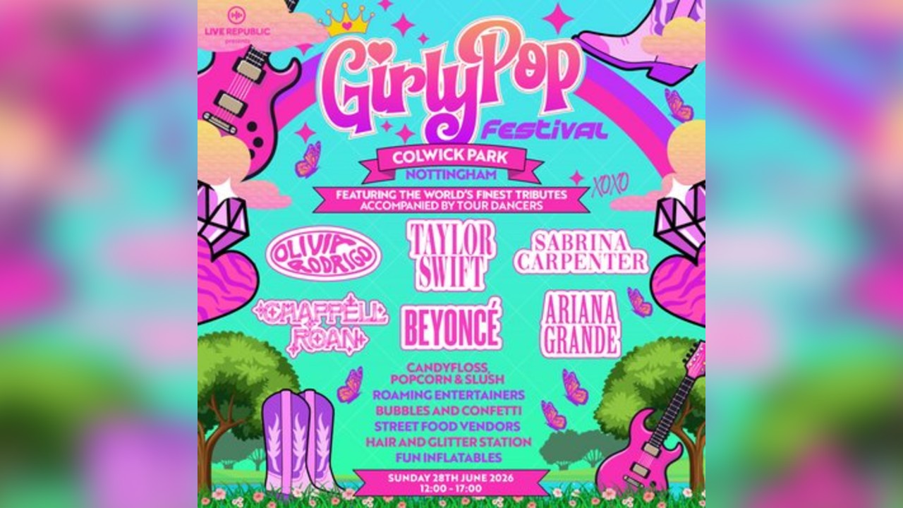 GirlyPop Live | Colwick Park, Nottingham
