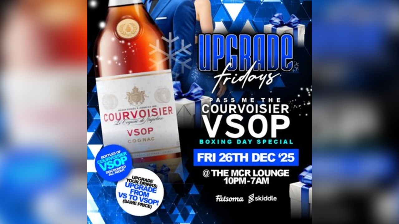 UPGRADE FRIDAYS: The Courvoisier VSOP Boxing Day Special