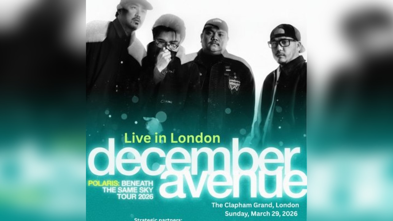 December Avenue Live in London March 29, 2026