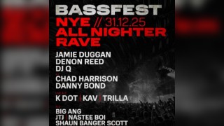 BASSFEST NYE ft Jamie Duggan, Denon Reed & more