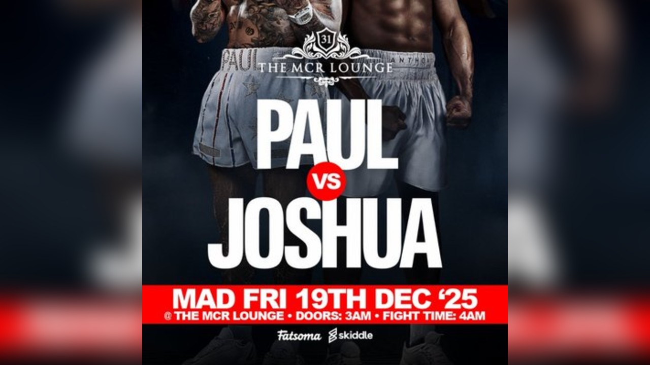 PAUL vs JOSHUA: The Heavyweight Clash - Live at The MCR Lounge