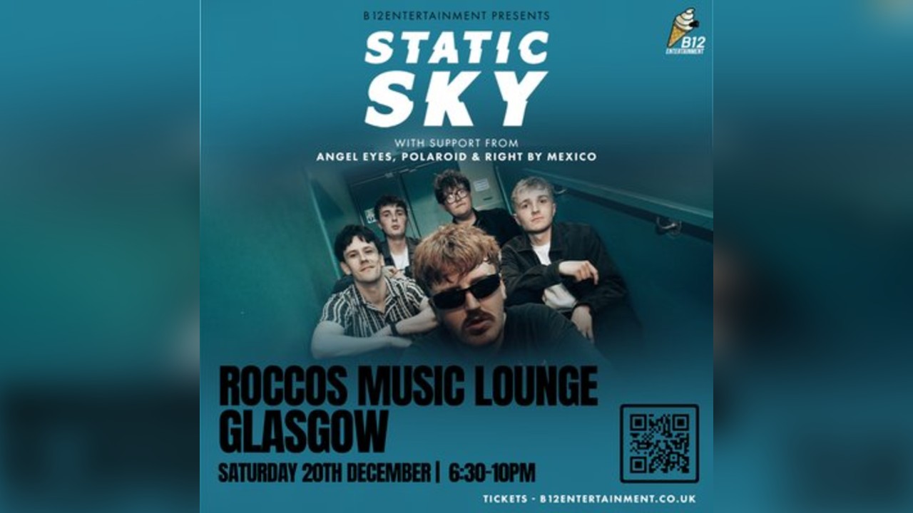 Static Sky w/Angel Eyes, Polaroid & Right By Mexico