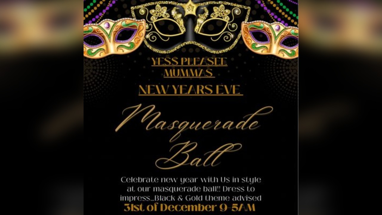 NYE Masquerade Ball