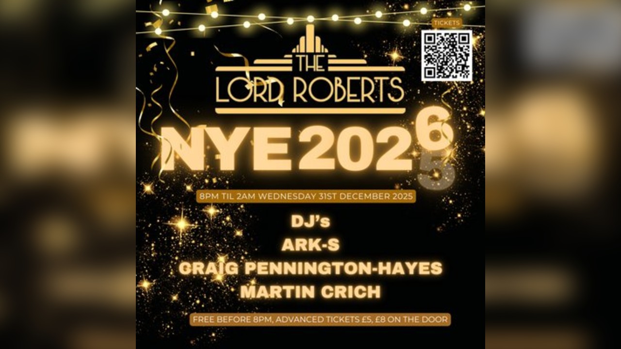 The Lord Roberts Nottingham NYE 2025