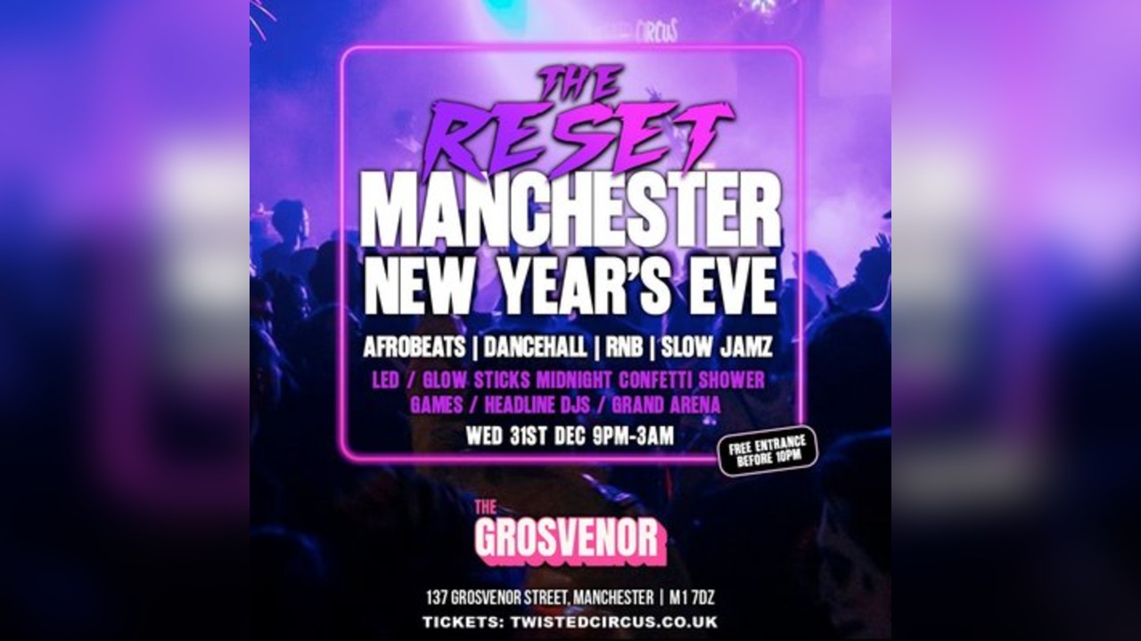 Twisted Circus NYE | Manchester's BIGGEST Celebration |