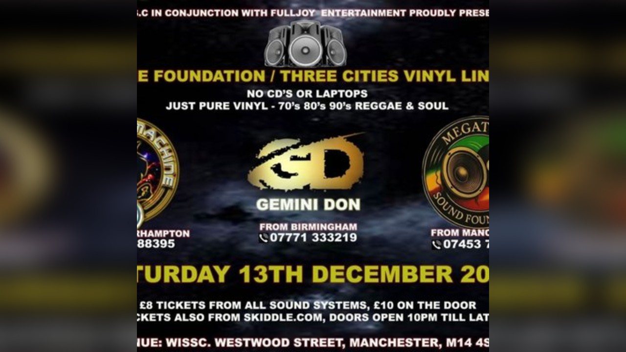 To the Foundation,  3 Cities Vinyl Link Up
