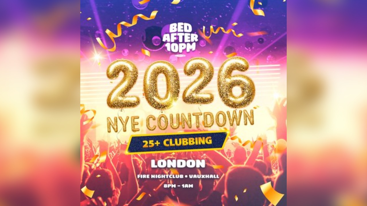 Bed After 10pm NYE Countdown London