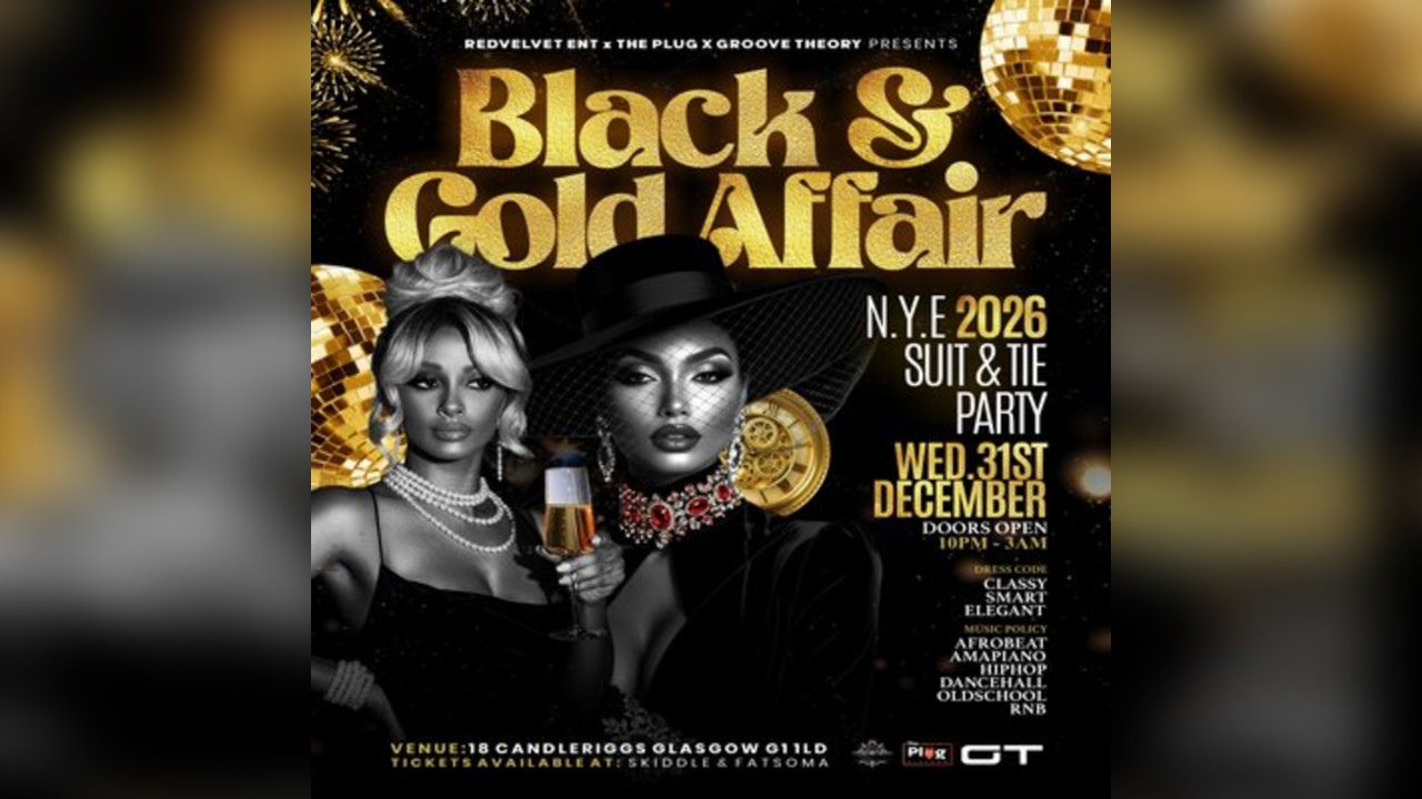 Black & Gold Affair 2026 NYE SUIT & TIE PARTY