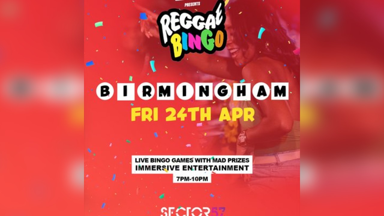 Reggae Bingo - Birmingham - Fri 24th April