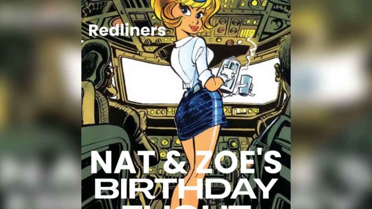 Nat & Zoe's Birthday Flight