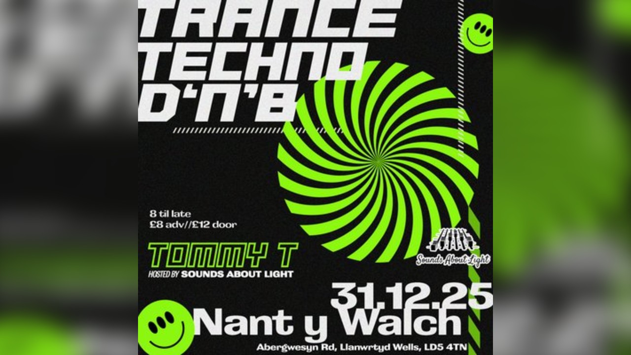 90s and 00s rewind: Trance, techno and DnB with Tommy T