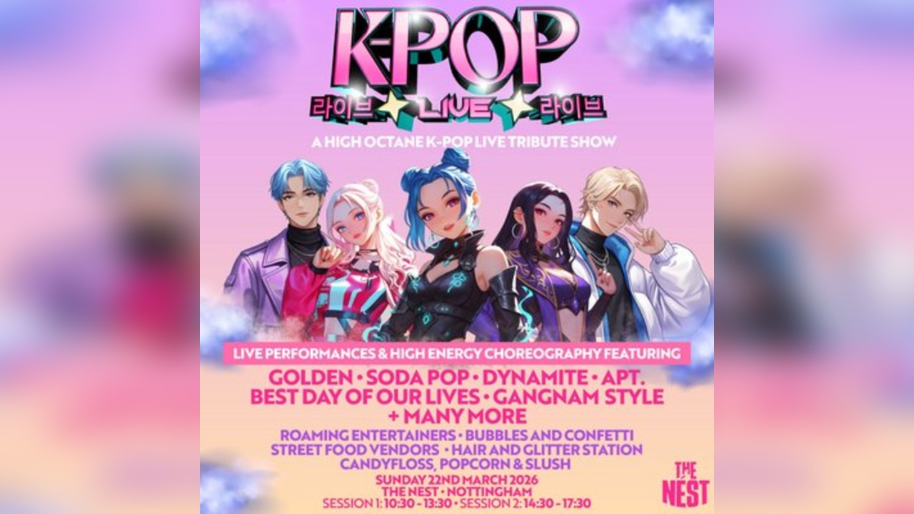K-POP Live 2 | The Nest, Nottingham | TICKETS SELLING FAST