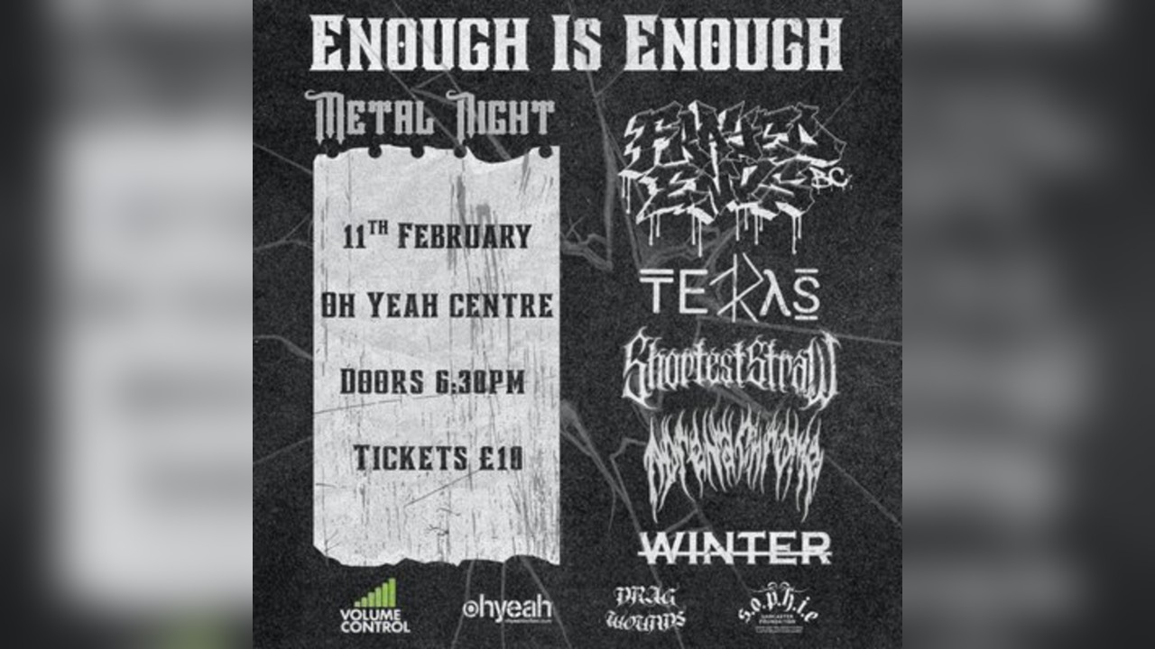 Volume Control x Drag Wounds presents: Enough Is Enough