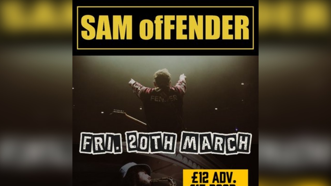 Sam ofFENDER, The Ultimate Sam Fender Tribute