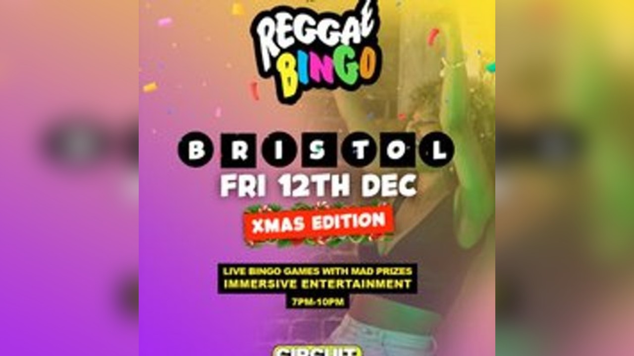 Reggae Bingo - BRISTOL - Fri 27th Feb