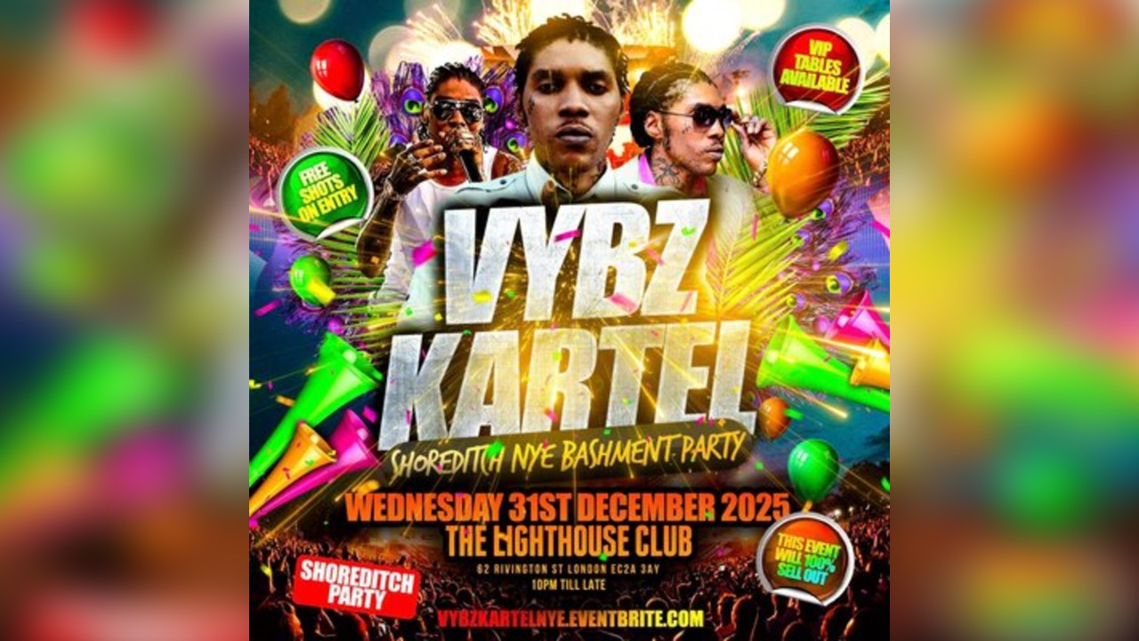 Vybz Kartel - Shoreditch New Years Eve Bashment Party