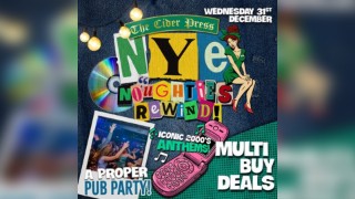 NYE Noughties Rewind @ The Cider Press
