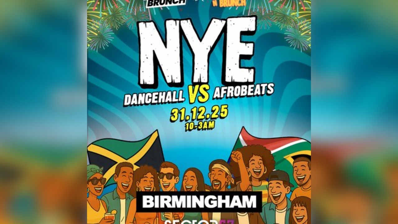 NYE 2025 - Dancehall v Afrobeat - BHAM 31st Dec