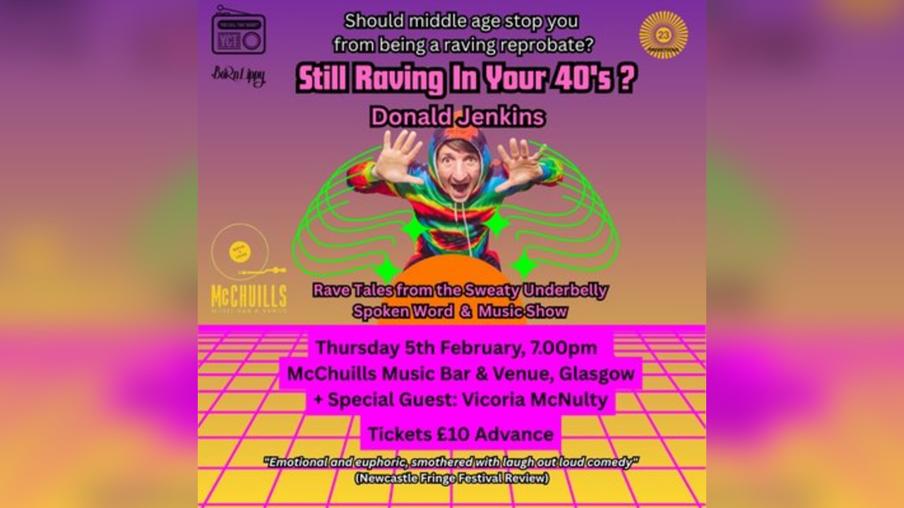 Donald Jenkins: Still Raving in Your 40's?