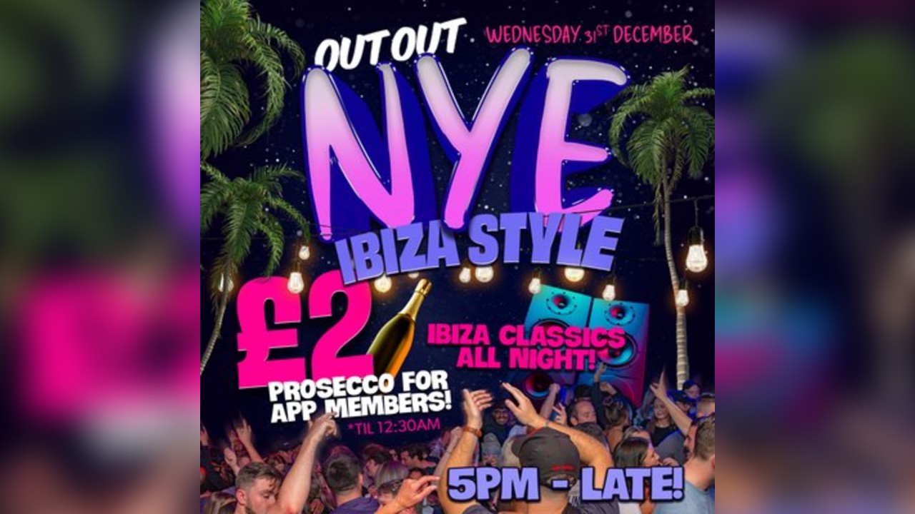 OutOut NYE Ibiza Style