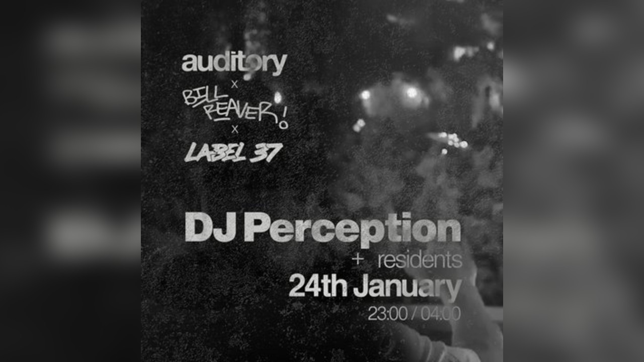 Auditory, Bill Reaver & Label37 Presents DJ PERCEPTION