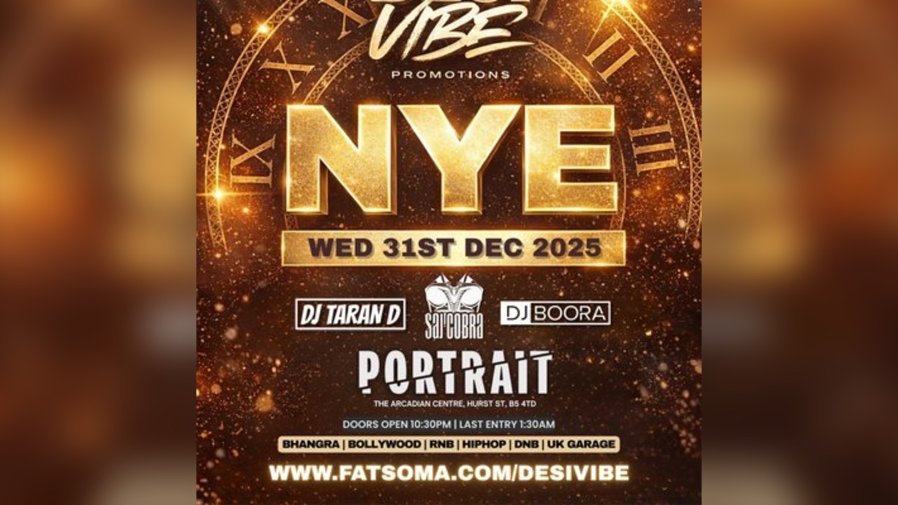 New years eve @ Portrait Birmingham