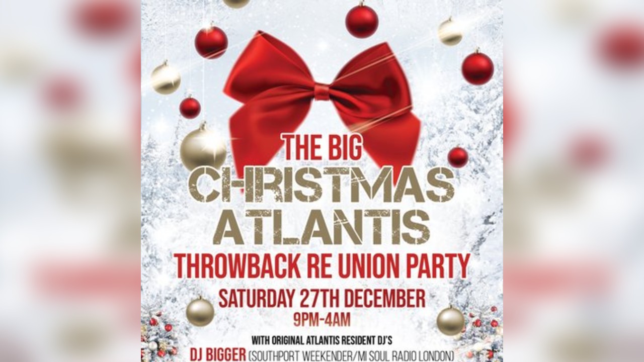 The Big Christmas Club Atlantis Throwback Rnb Party