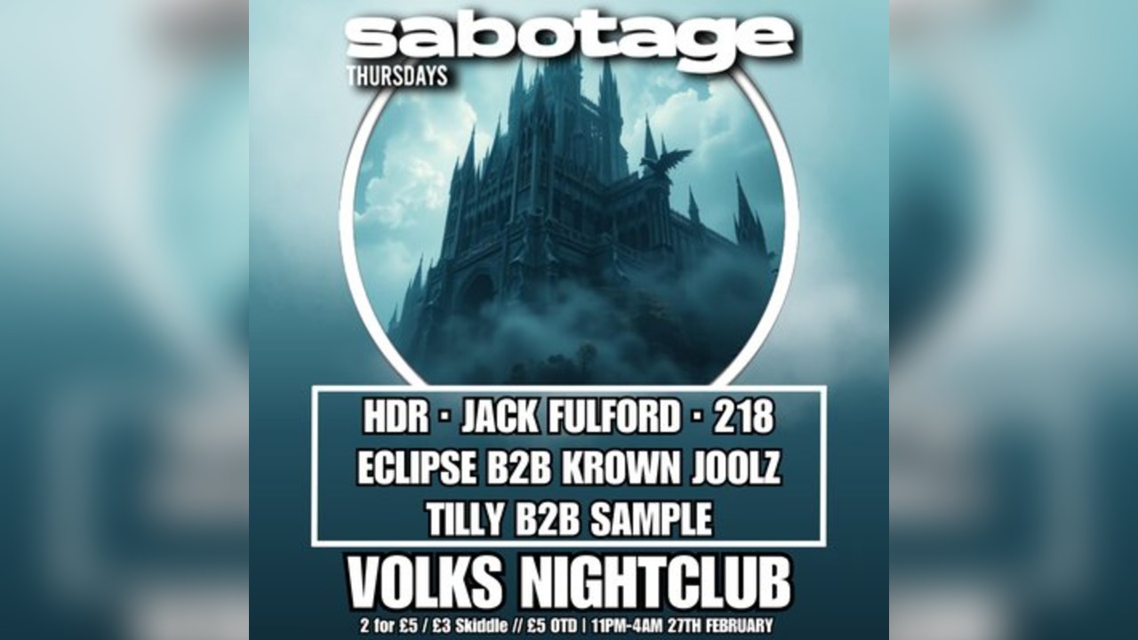 Sabotage Thursdays