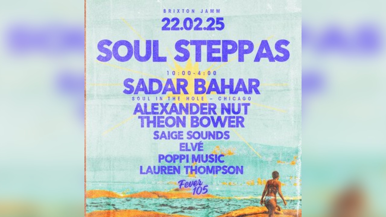 Soul Steppas: Sadar Bahar, Alexander Nut, Saige Sounds, Elvé