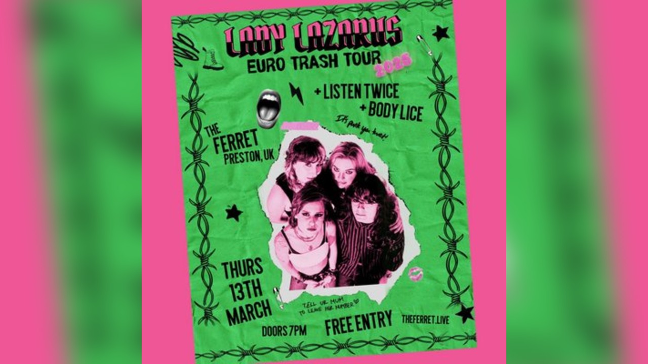 Lady Lazarus (Australia) + Listen Twice + Body Lice