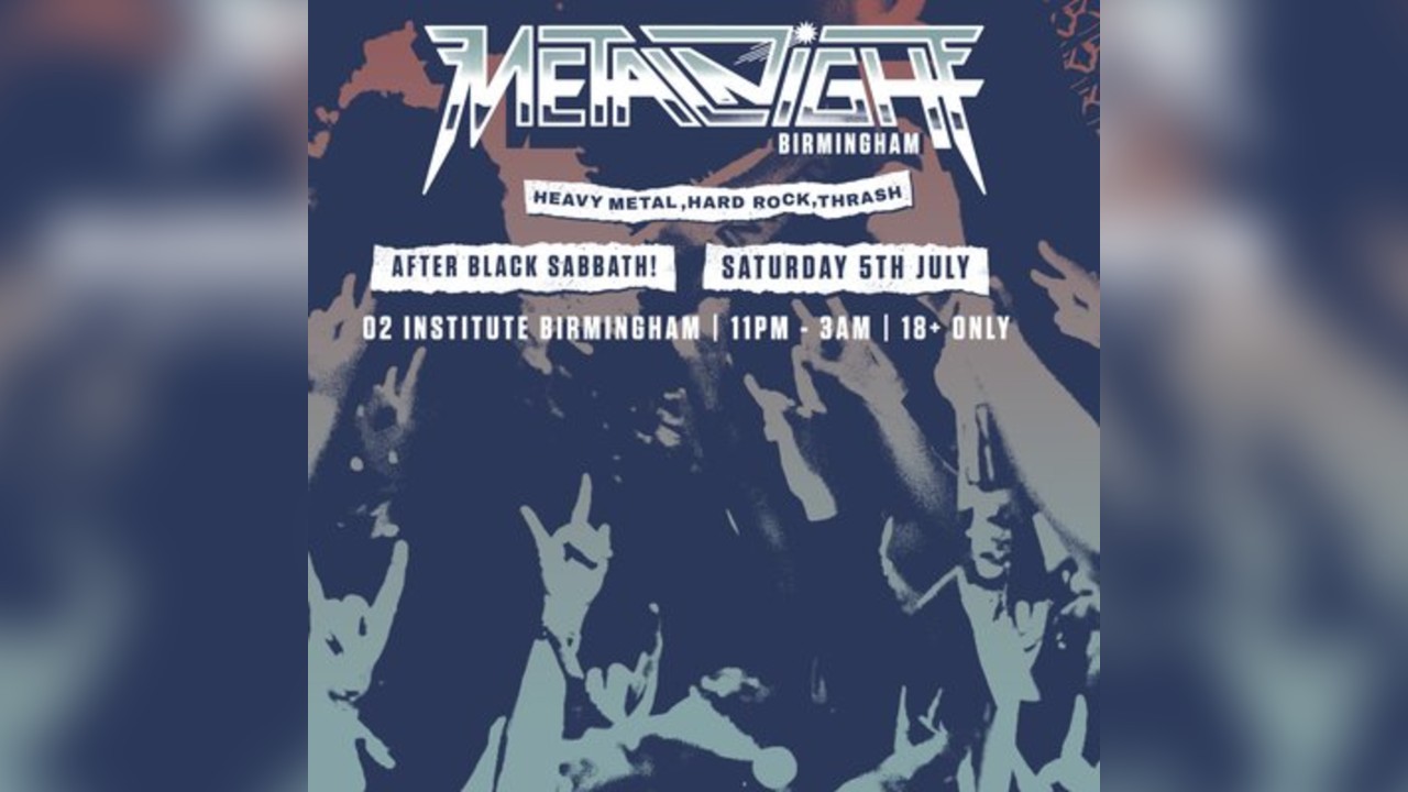 Metal Night - Metal Comes Home - Black Sabbath Party