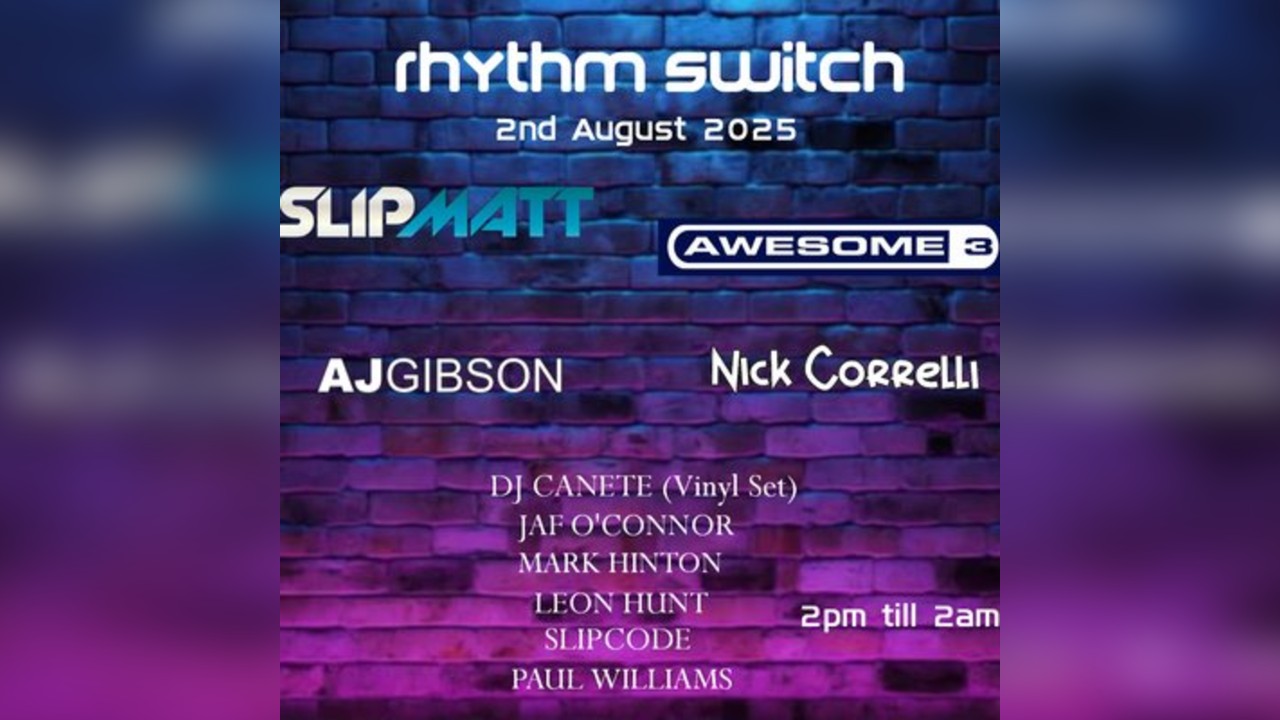 Funkdelux & Agenda Presents Rhythm Switch