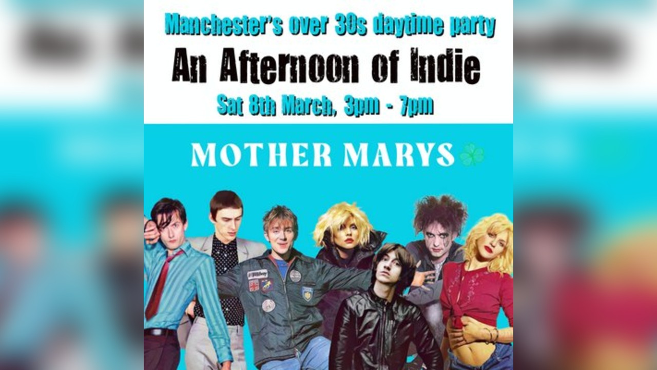 An Afternoon of Indie: MANCHESTER (over 30s only)