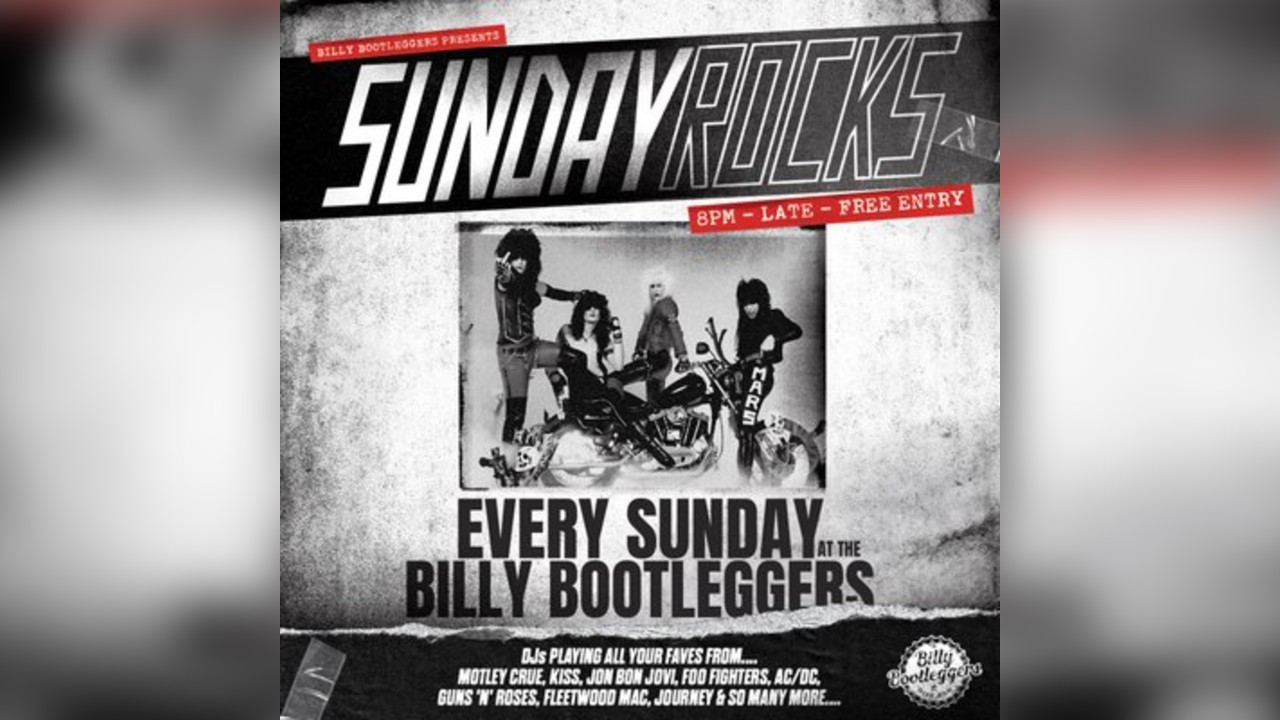 Sunday Rocks - EVERY SUNDAY @ BILLY'S