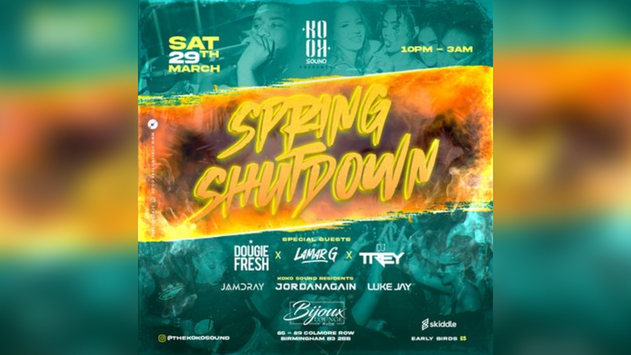 Koko Sound Presents - Spring Shutdown