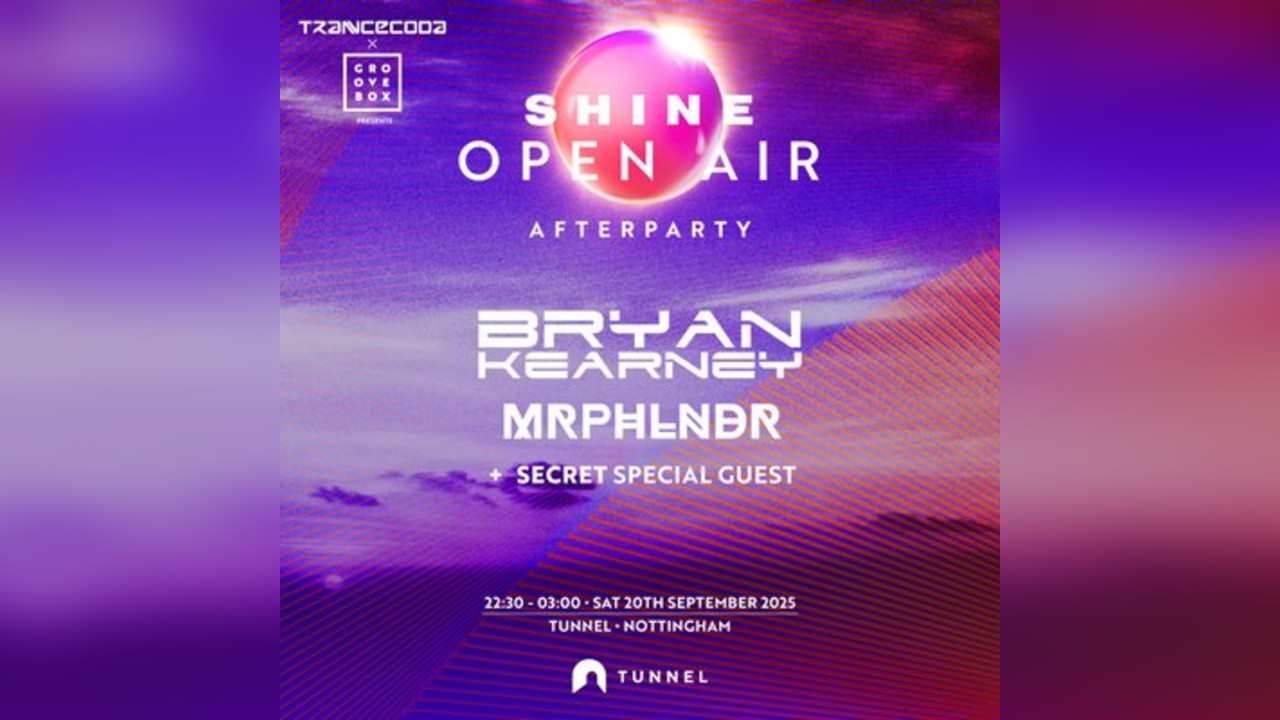 BRYAN KEARNEY | Trancecoda X Groovebox X Shine After Party