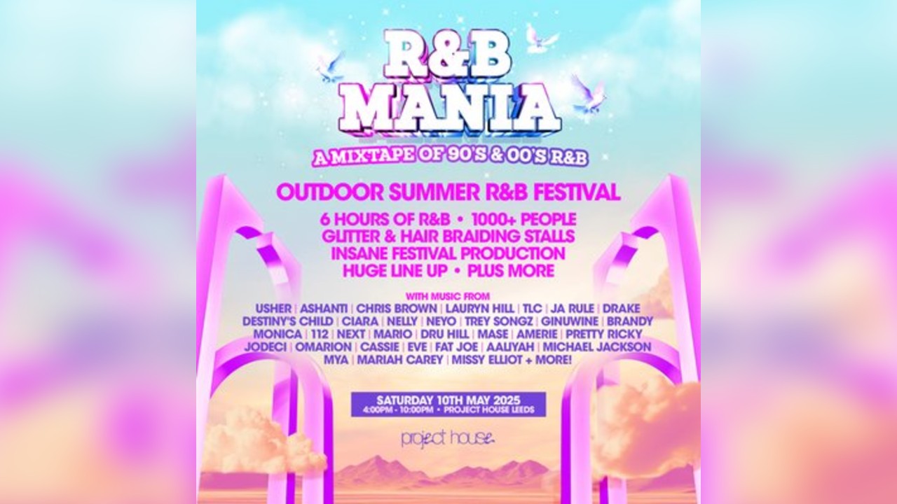 RNB MANIA | Leeds Outdoor Summer R&B Festival