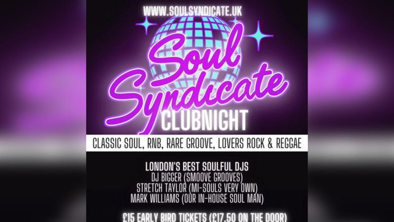 Soul Syndicate Clubnight