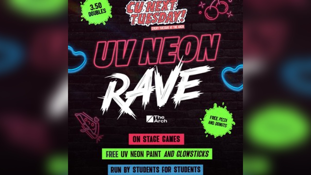 CU NEXT TUESDAY |UV NEON RAVE|l 25/02/25