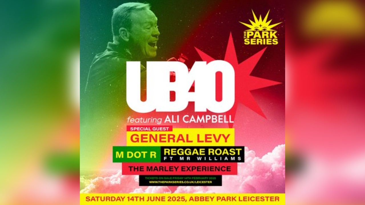 Park Series Leicester: UB40 ft. ALI CAMPBELL + Guests