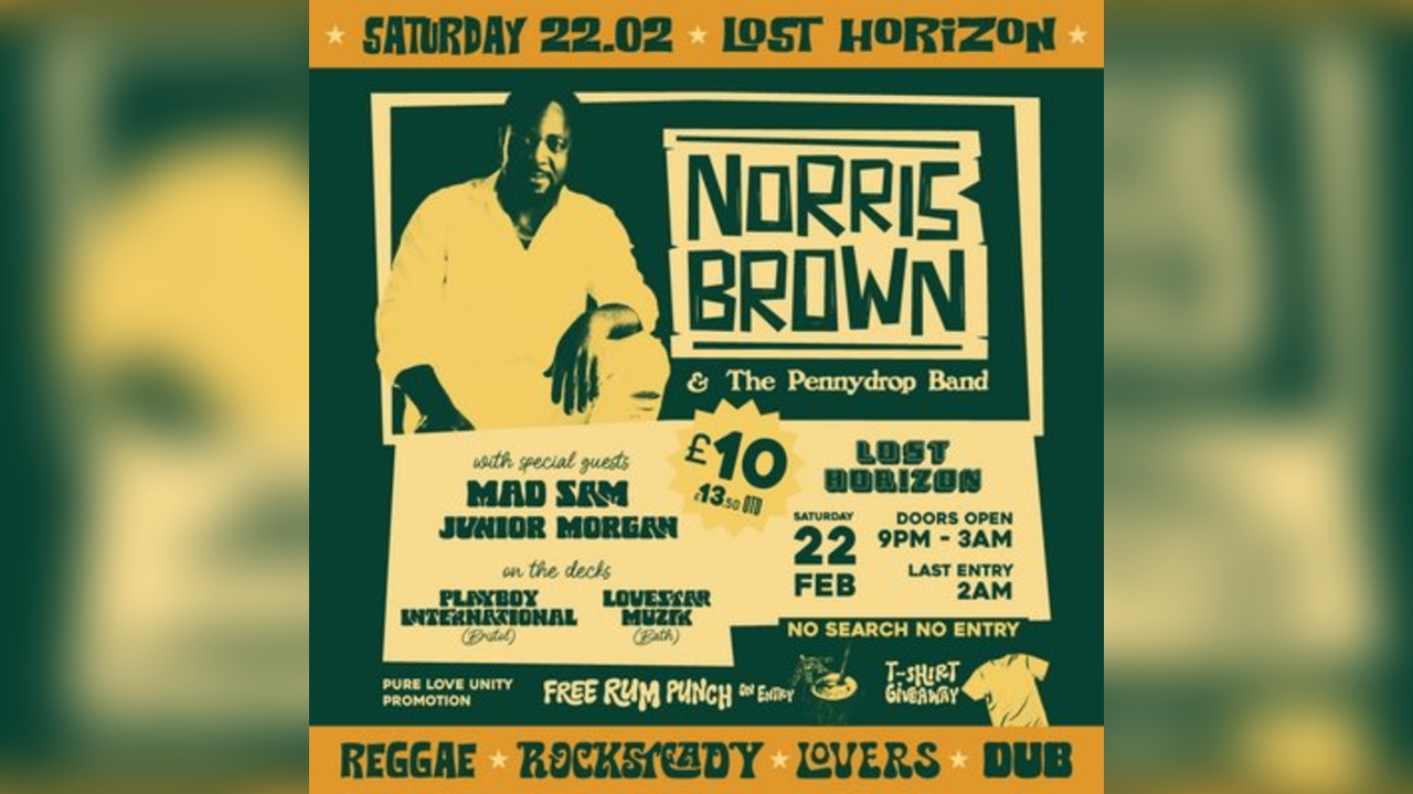 Pure Love Unity Promotion presents Norris Brown