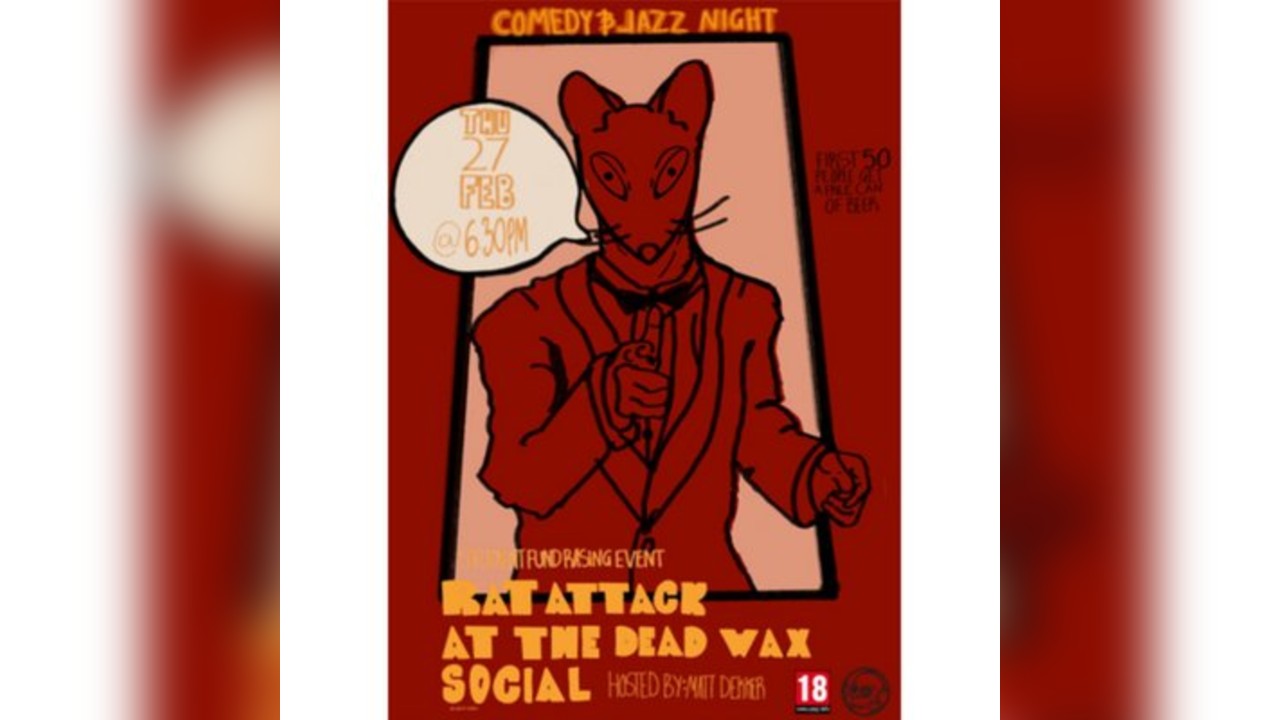 Rat Attack at the Dead Wax Social - Comedy & Jazz