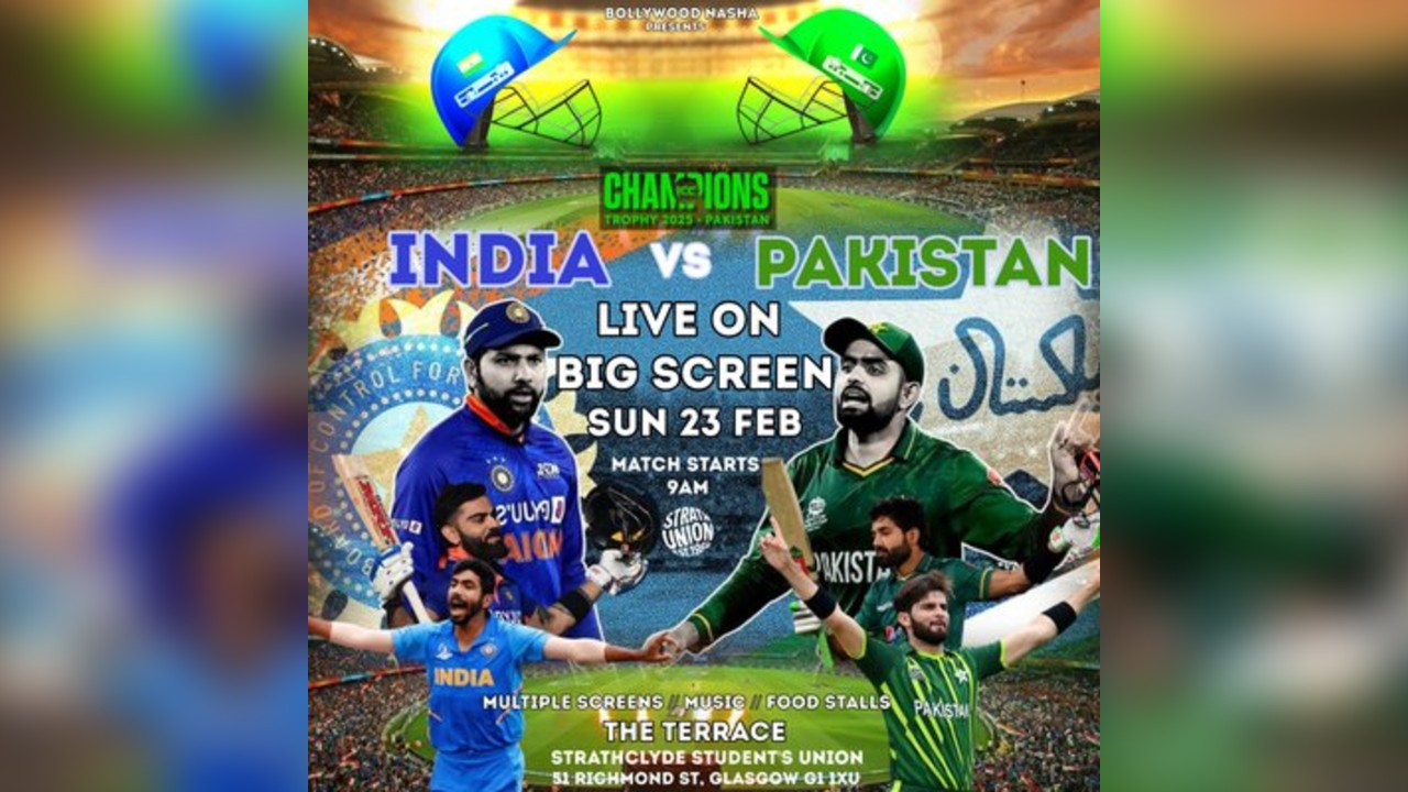 India vs Pakistan: Live on Big Screen: (SOLD OUT)