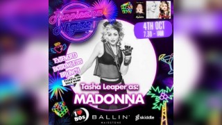Tropicana Nights - Tasha Leaper As Madonna Evening Party Brunch
