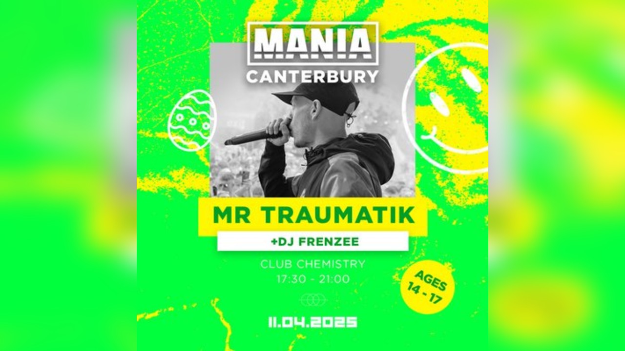 Mania U18: Canterbury w/ MR TRAUMATIK